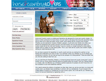 Tablet Screenshot of de.horseandcountrylovers.com